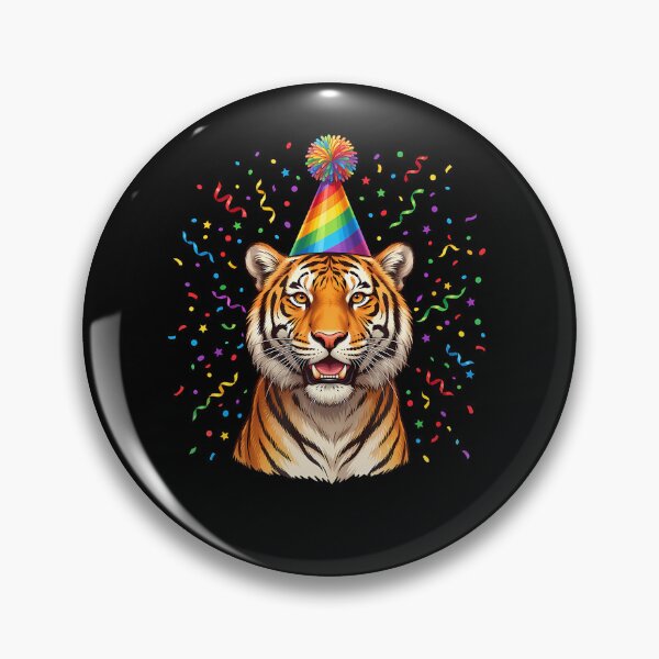 Item preview, Tiger Birthday Party Animal designed and sold by Pider-Vampire.
