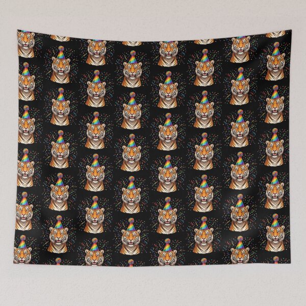 Item preview, Tiger Birthday Party Animal designed and sold by Pider-Vampire.