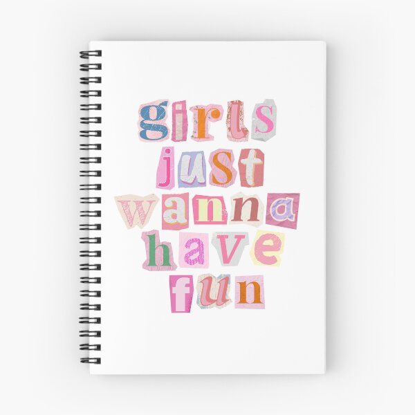 Artikelvorschau, Mädchen wollen einfach nur Spaß haben (ausgeschnittene Buchstaben) entworfen und verkauft von madebykenz.