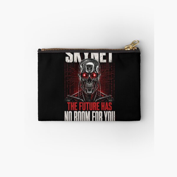 Item preview, Skynet The Future Has No Room For You- Terminator AI Skull Cyberpunk designed and sold by FakePeopleSuck.
