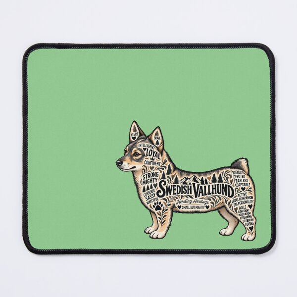 Item preview, Swedish Vallhund courage  designed and sold by TheVallhundStop.