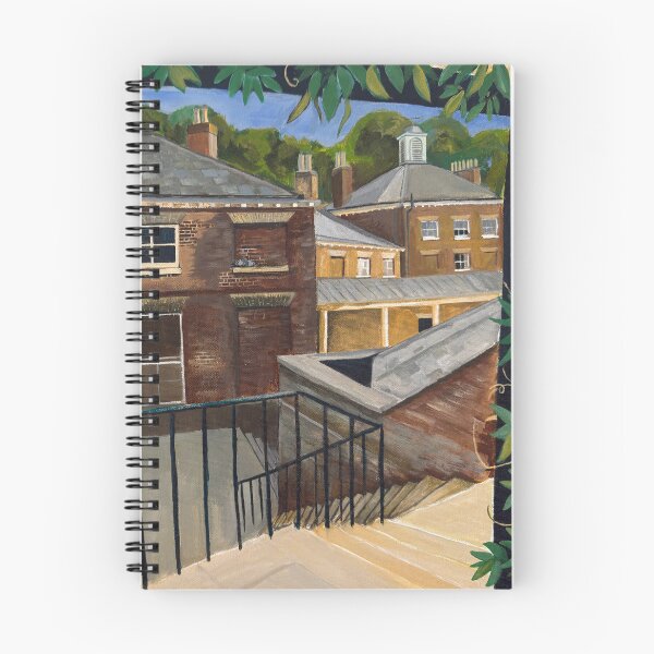 Item preview, 'Steps to the Bath House, Kenwood' by Mary Alice Green designed and sold by maryalicegreen.