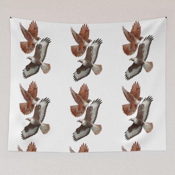 Item preview, Majestic Eagle and Hawk in Flight  designed and sold by LC&LCPlatform.