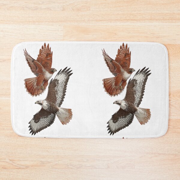 Item preview, Majestic Eagle and Hawk in Flight  designed and sold by LC&LCPlatform.