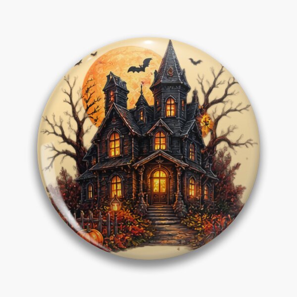 Item preview, Copy of Haunted Castle Halloween Full Moon designed and sold by DrAsmaaMohamed.