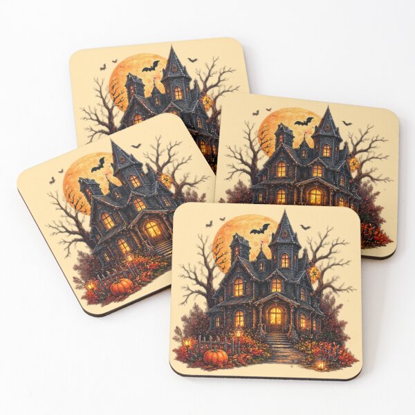 Item preview, Copy of Haunted Castle Halloween Full Moon designed and sold by DrAsmaaMohamed.