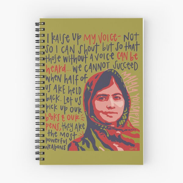 Item preview, Malala Yousafzai Education Portrait designed and sold by emilyvpcreates.