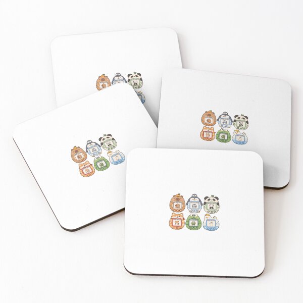 Item preview, Cute Kawaii Animal Stickers – Capybara, Goose, Frog & Panda Plushie designed and sold by StickerJas.
