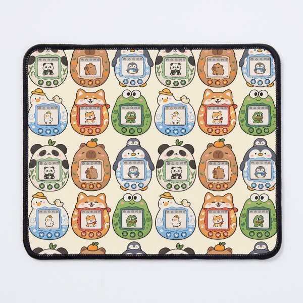 Item preview, Cute Kawaii Animal Stickers – Capybara, Goose, Frog & Panda Plushie designed and sold by StickerJas.