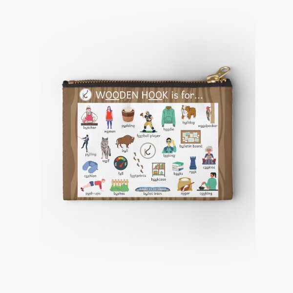 Item preview, WOODEN HOOK is for...  Picture Dictionary designed and sold by ColorVowel.