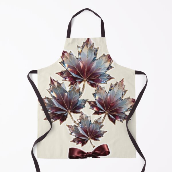 Item preview, Autumn Blue Maple Leaves with Flirty Knot designed and sold by PoenyL1rosy.