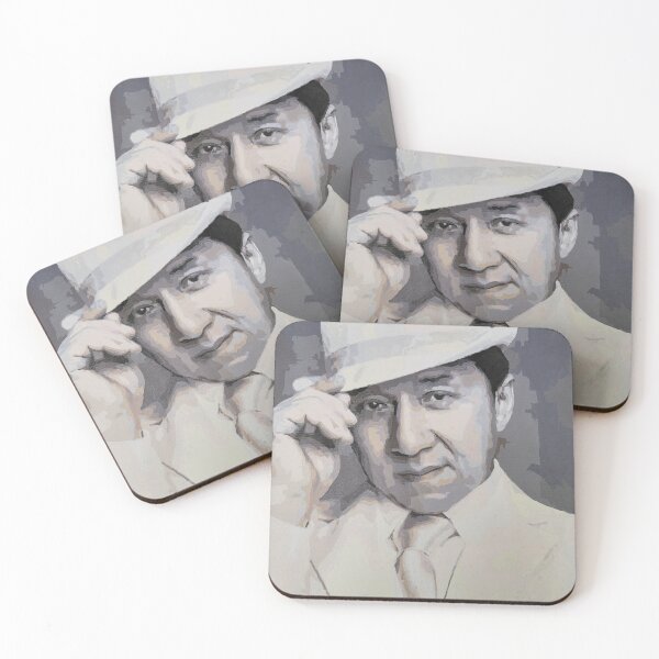 Item preview, Portrait of Jackie Chan designed and sold by RobynSteed.