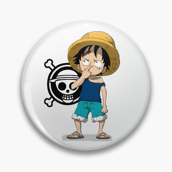 Item preview, Monkey D. Luffy – Classic Straw Hat Pirate designed and sold by Doskes20333.