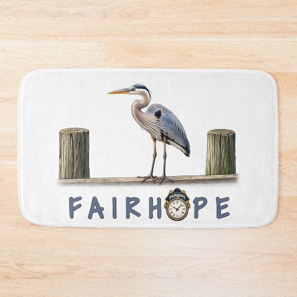 Item preview, Fairhope Alabama Heron designed and sold by OurHomeImages.