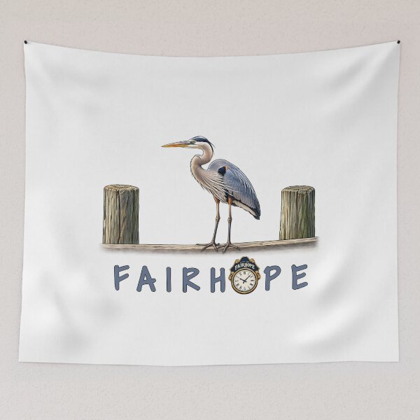 Item preview, Fairhope Alabama Heron designed and sold by OurHomeImages.