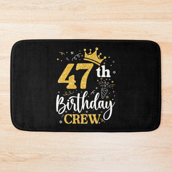 Item preview, 47 Years Old Birthday Party Group Family 47Th Birthday Crew designed and sold by PAROSSA.