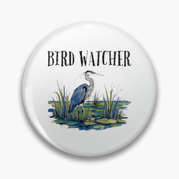 Item preview, Bird watcher - Grey Heron designed and sold by Britishdelights.