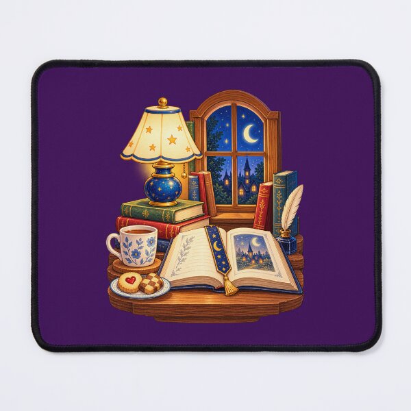 Item preview, Vintage and Charming Whimsical Library designed and sold by JessouArt.
