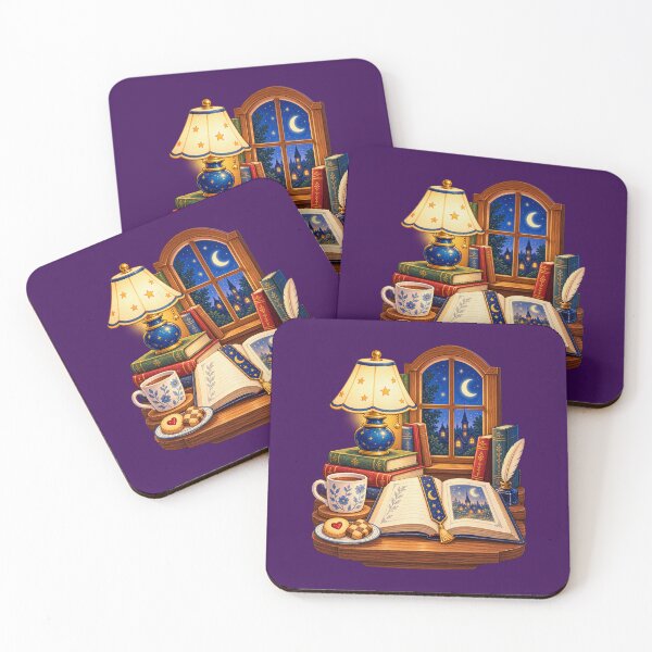 Item preview, Vintage and Charming Whimsical Library designed and sold by JessouArt.