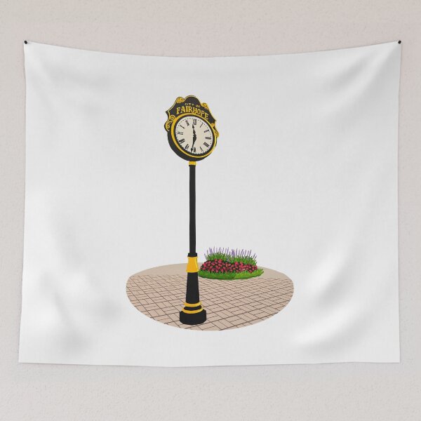 Item preview, Fairhope Alabama Clock designed and sold by OurHomeImages.