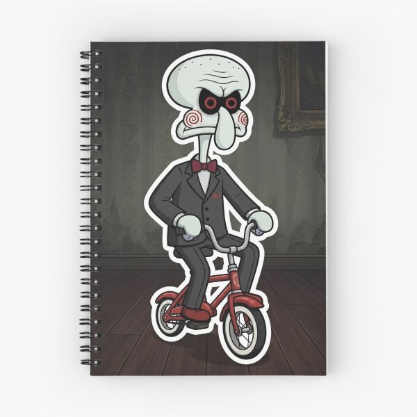 Item preview, Squidward on a bicycle? designed and sold by LadyCartoon.