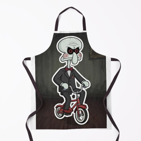 Item preview, Squidward on a bicycle? designed and sold by LadyCartoon.