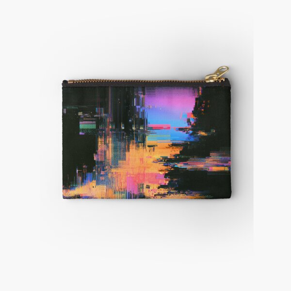 Item preview, Neon Collapse – Abstract Cyber Glitch designed and sold by AlfiB.