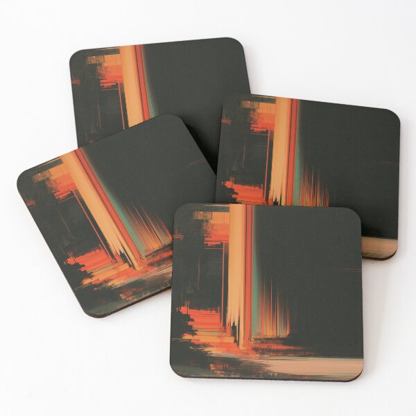 Item preview, Orange Transmission – Dark Signal Glitch designed and sold by AlfiB.