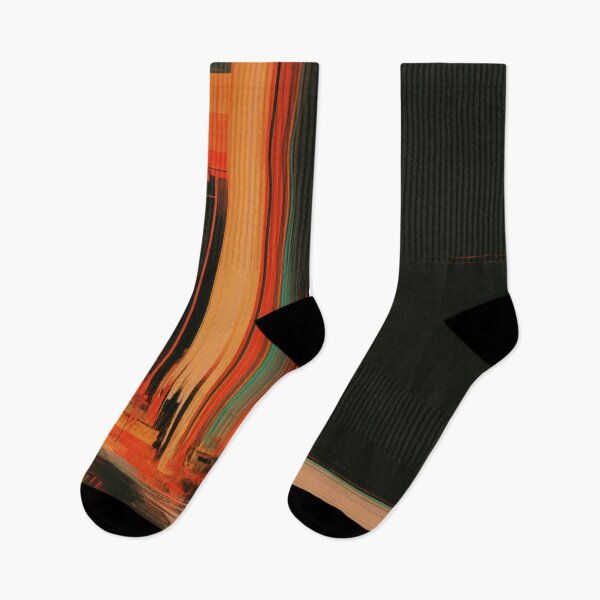 Item preview, Orange Transmission – Dark Signal Glitch designed and sold by AlfiB.