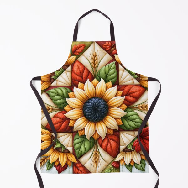 Item preview, Autumn Flowers and Fall Leaves Pattern designed and sold by DEC02.