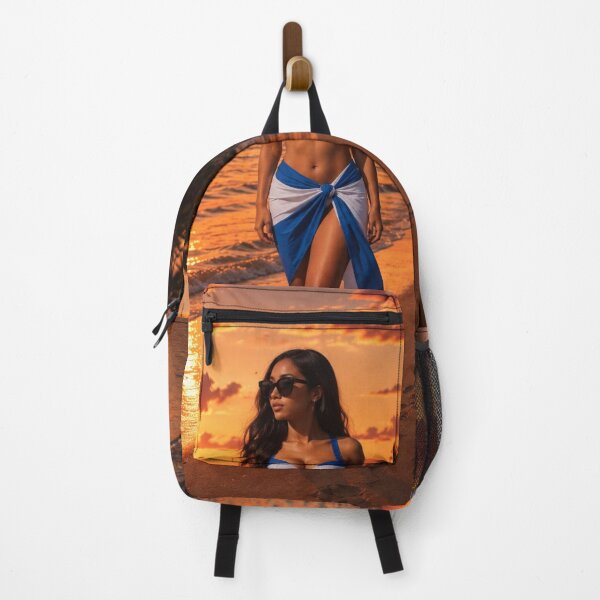 Item preview, Tropical Sunset Beach Girl designed and sold by LC&LCPlatform.