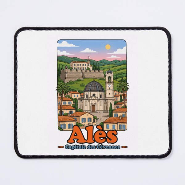 Item preview, Alès, Capital of the Cévennes, Gard designed and sold by Couleurs de France.