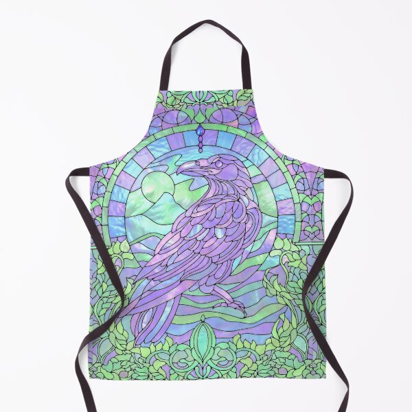Item preview, Raven Stained Glass Design designed and sold by LaRoach Digital Arts.