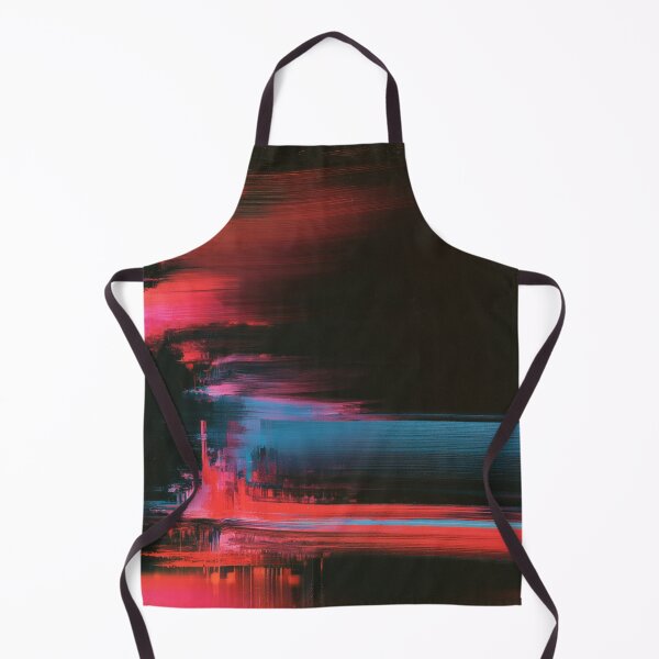 Item preview, Crimson Drift – Abstract Signal Glitch designed and sold by AlfiB.
