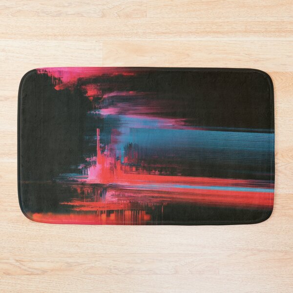Item preview, Crimson Drift – Abstract Signal Glitch designed and sold by AlfiB.