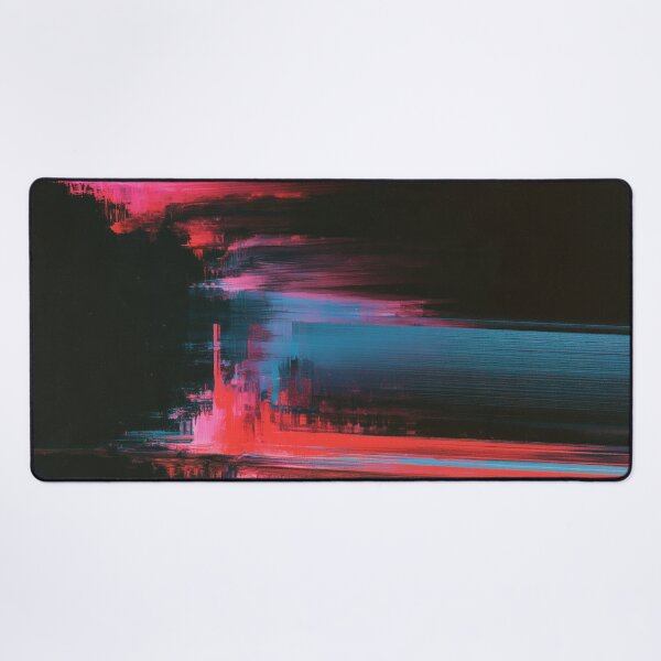 Item preview, Crimson Drift – Abstract Signal Glitch designed and sold by AlfiB.