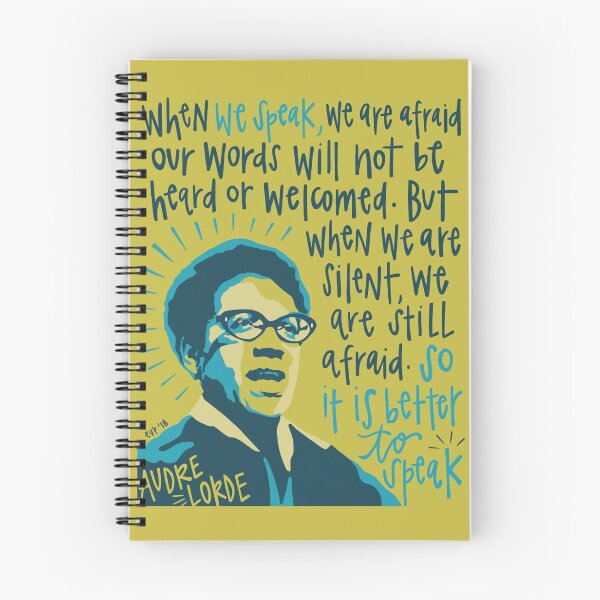 Item preview, Audre Lorde Feminist Portrait designed and sold by emilyvpcreates.