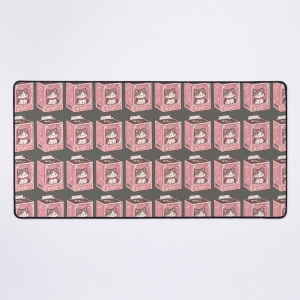 Item preview, Cute Cat in Pink Mystery Box Sticker – Kawaii Cat Collectible Toy designed and sold by StickerJas.