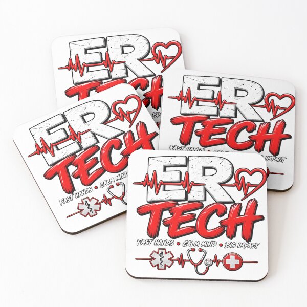 Item preview, ER Tech Emergency Room Medical Profession Design designed and sold by manothla.