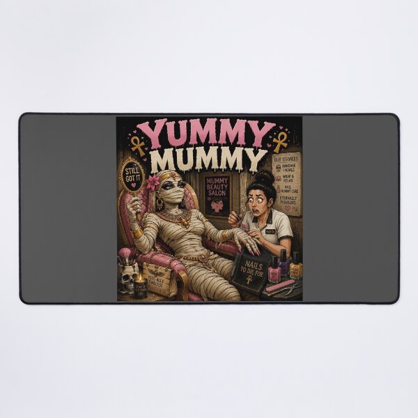 Item preview, Yummy Mummy Funny Egyptian Mummy Beauty Salon designed and sold by Hornace88studio.