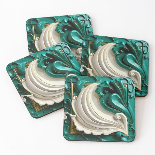 Item preview, Sculptural Jade with Gold Enamel designed and sold by Vicky Brago-Mitchell®.