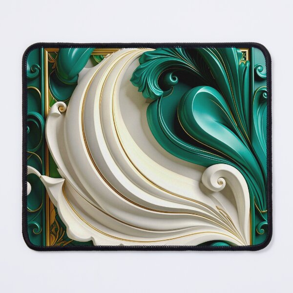 Item preview, Sculptural Jade with Gold Enamel designed and sold by Vicky Brago-Mitchell®.