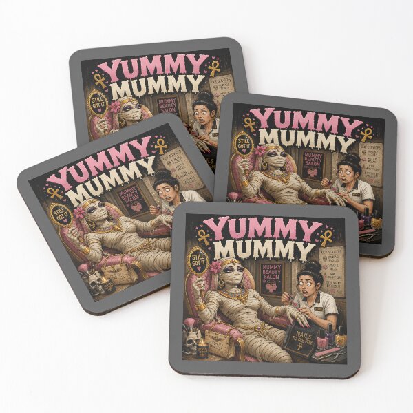 Item preview, Yummy Mummy Funny Egyptian Mummy Beauty Salon designed and sold by Hornace88studio.