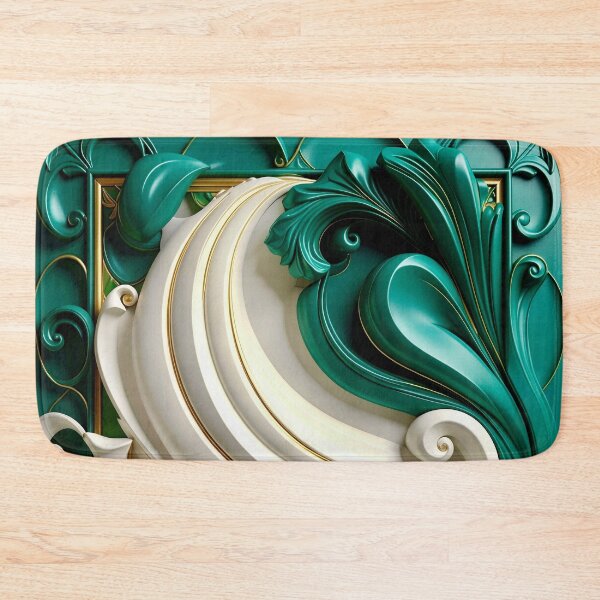Item preview, Sculptural Jade with Gold Enamel designed and sold by Vicky Brago-Mitchell®.