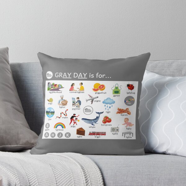 Item preview, GRAY DAY is for... Picture Dictionary designed and sold by ColorVowel.