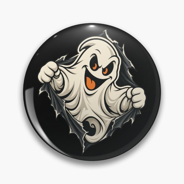 Item preview, Tubby The Tubeless Ghost Breaking Through Shirt | MTB Halloween Ghost Design designed and sold by SingleTrackes.