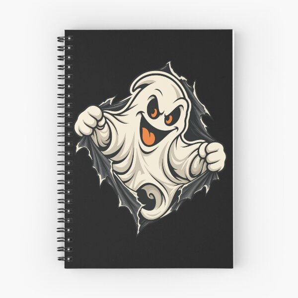 Item preview, Tubby The Tubeless Ghost Breaking Through Shirt | MTB Halloween Ghost Design designed and sold by SingleTrackes.