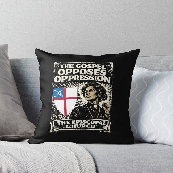 Item preview, The Gospel Opposes Oppression – The Episcopal Church™ designed and sold by Canterbury Episcopal Campus Ministry at Texas Tech University .
