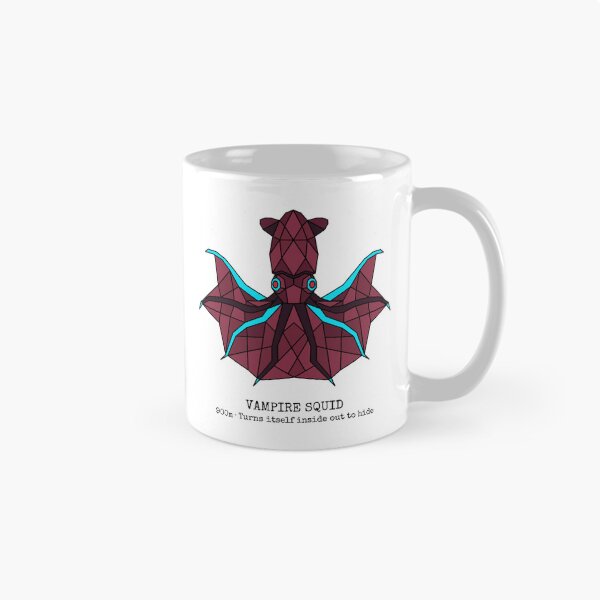 Item preview, Geometric Vampire Squid designed and sold by AnimalsKnowAll.