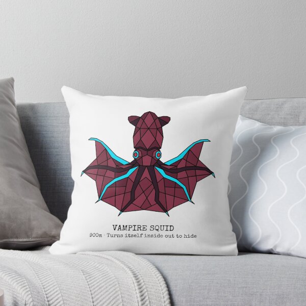 Item preview, Geometric Vampire Squid designed and sold by AnimalsKnowAll.
